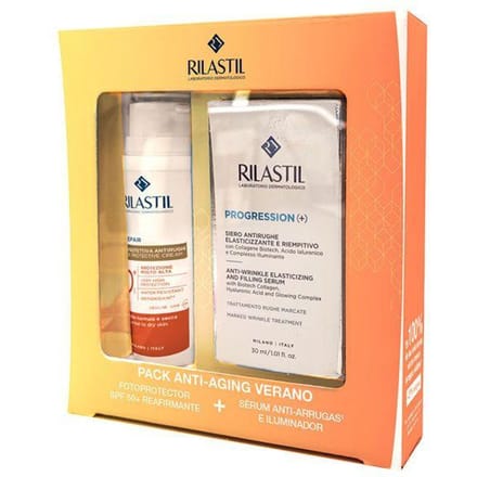 Coffret solaire anti-âge SPF50+ 2 pièces