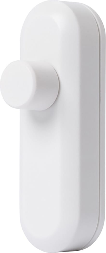 EcoDim - LED Snoerdimmer - ECO-DIM.08 - Fase Afsnijding RC - Enkel Knop - 0-50W - Wit