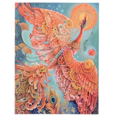 Paperblanks cahier, firebird, hardcover, formaat ultra 18 x 23 cm, blanco