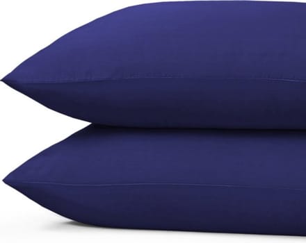 Cozy Covers 100% Katoen- Kussenslopen - Set van 2 - 60x60 cm- Paars