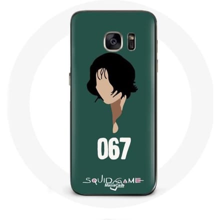 Samsung Galaxy S7 hoesje Inktvis Game Kang Sae Byeok Face