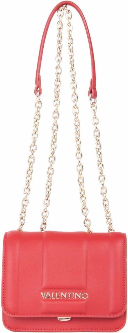 VALENTINO Schoudertas Brass Flap Bag Rosso Scuro Rood