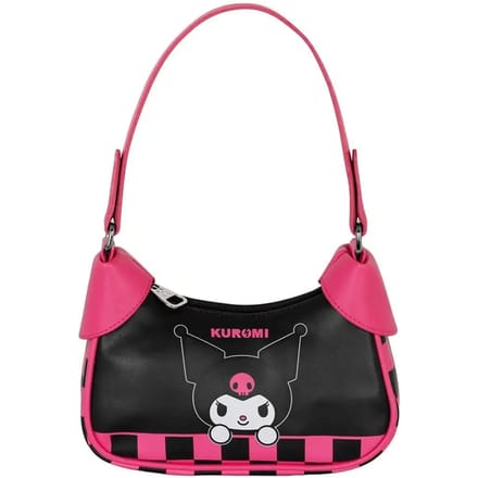 Karactermania - Kuromi Multicolor Tas - Fancy Casual Kuromi Schaak - Disney