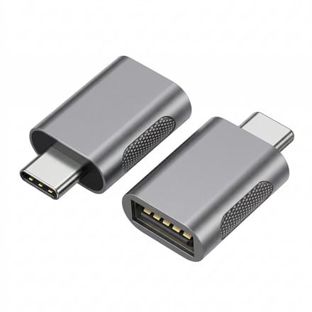 Nereb - USB C naar USB A Adapter - USB C naar USB Adapter - USB C naar USB A Converter met USB A Female Poort