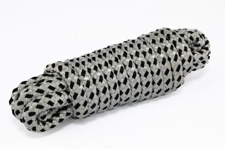 Hollex Landvast Poly 14mm 6m Wit/Zwart - 16str