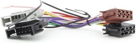 Radio Aansluitkabel met Klok Chrysler / Dodge / Jeep - ISO Kabel