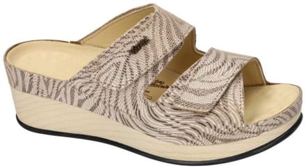 Vital -Dames - beige - slippers & muiltjes - maat 40