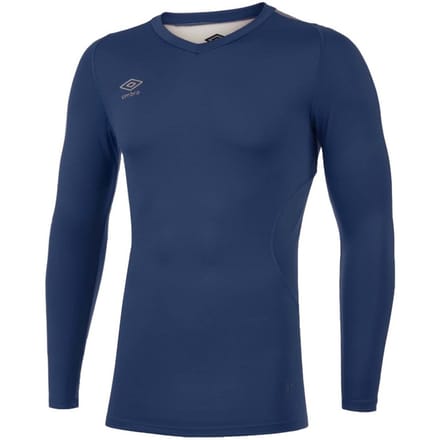 Umbro Heren Elite V Neck Base Layer Top (Marine)