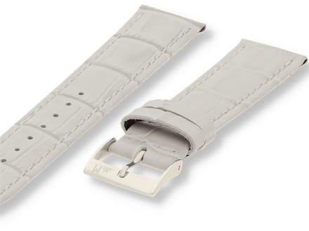 Morellato PMX026BOLLE IG Horlogebandje - Leer - Beige - 20 mm