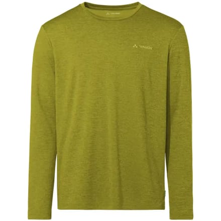 Vaude Essential Ls T-shirt Met Lange Mouwen Groen L Man