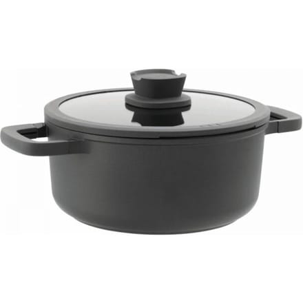 Kookpot antikleef Stone 24x11cm - Zwart - PFAS-vrij