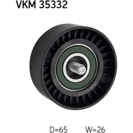 Rondsel/geleiderpoelie, V-riem SKF VKM 35332