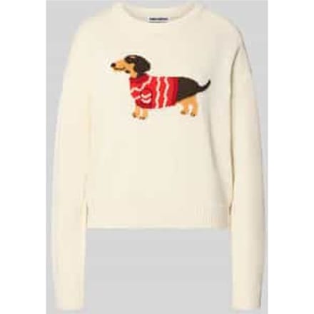 Gebreide pullover van puur katoen