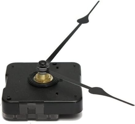 Black Hands Quartz Clock Movement Kit DIY Klokset - HR1688 15 MM
