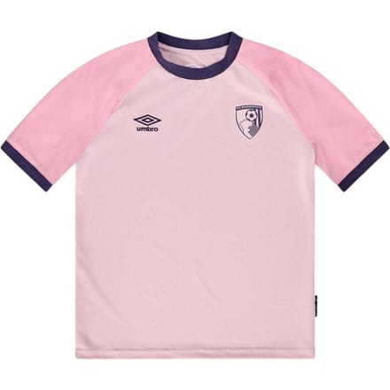 Umbro AFC Bournemouth Raglan-T-shirt voor kinderen (Roze)