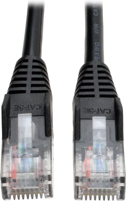 Tripp Lite N001-025-BK netwerkkabel 7,62 m Cat5e U/UTP (UTP) Zwart