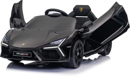 Lamborghini Revuelto 12V Kinderauto Zwart