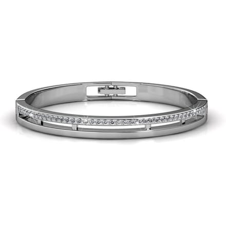 Elegante armbanden - Zilver en kristal