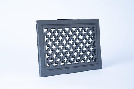 Ventilatierooster Gietijzer Rechthoekig - Hittebestendig en Weerbestendig