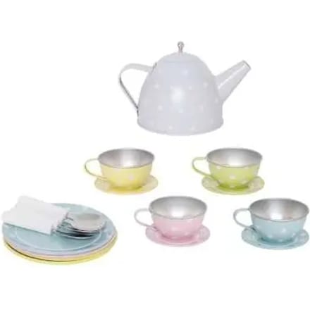 Thee-servies met mandje JaBaDaBaDo