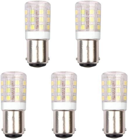 SPL Ba15d LED Lamp 3W - Neutraal Wit - 250lm - LED Buislamp T18 - 5 Stuks
