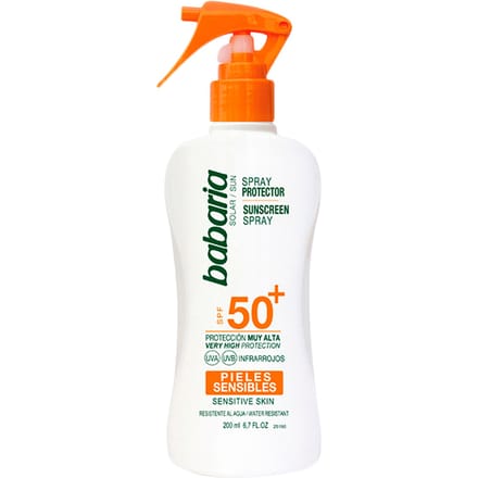 Solar Piel Sensible Pistola Spf50+ 200 ml