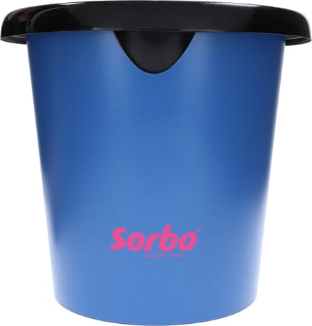 Sorbo Emmer Gerecycleerd Kunststof Blauw 10l