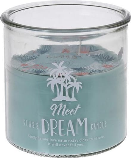 Kaars - Meet Dream kaars in - glas - tuin - tuinverlichting - moederdag