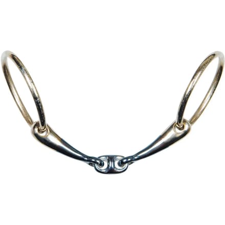 Harry's Horse - Watertrens Dubbelgebroken - Bit - Anatomisch Sweet Iron 14mm - 12.5cm