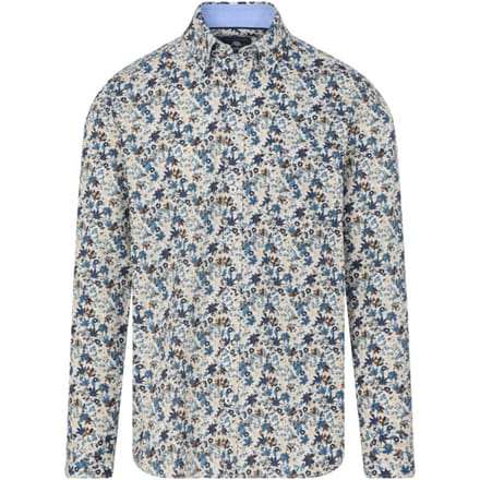 Campbell Casual overhemd met lange mouwen