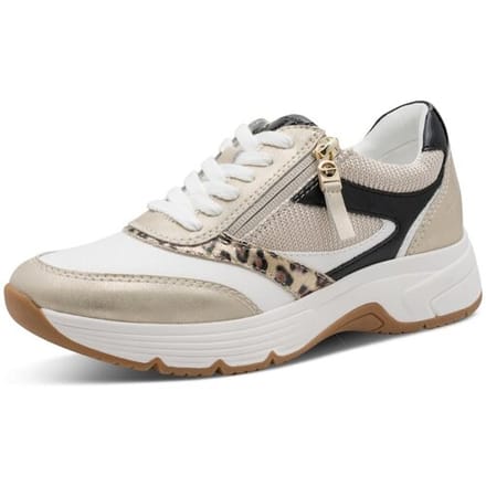 Tamaris Comfort damessneaker WIDE FIT 8-83706-45-490 dames beige