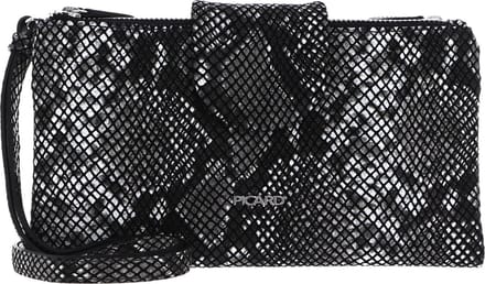 PICARD Leren Schoudertas Magic Crossbody Bag Black Zwart