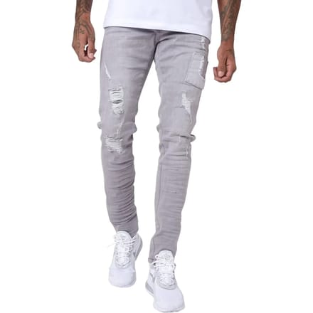 Skinny jeans met opgestikte inzetstukken Project X Paris