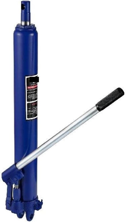 Hydraulische Krik - Lan Krik - Lasten Hefen - Arbeidsbesparende Pomp - 3 Ton Capaciteit - Blauw