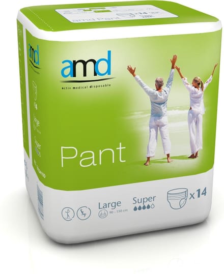 AMD Pant Super Large - 1 pak van 14 stuks