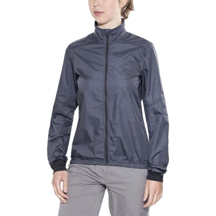 Craft Ride Windbreaker Fietsjas - Maat M - Vrouwen - grijs