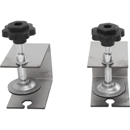 2 pièces Pince de fixation pour installation de façade de tiroir Professionnel Réglage facile Clips de montage de façade de tiroir pour menuiserie