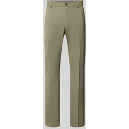 slim fit pantalon met viscose model 'LIAM'
