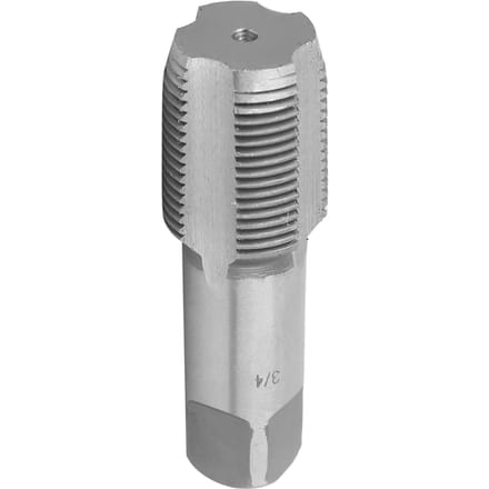 Draadreparatie Machine Tap Zilver Hoge Snelheid Staal Hand Tappen Onderhoudsgereedschap 34In gray