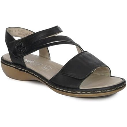 Sandalen met sleehak Rieker 6596400
