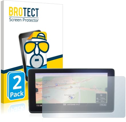 BROTECT - Screenprotector voor Audi A5 F5 2015 MIB-HS - Folie Beschermfolie matte 2 Stuks