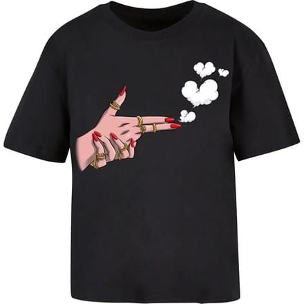 Dames-T-shirt Miss Tee Girl Bang