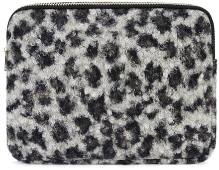 Leopard dream grijs laptophoes - 13 inches