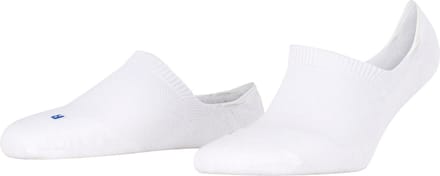 FALKE Cool Kick onzichtbar eenkleurig functioneel materiaal footies dames wit - maat 37-38