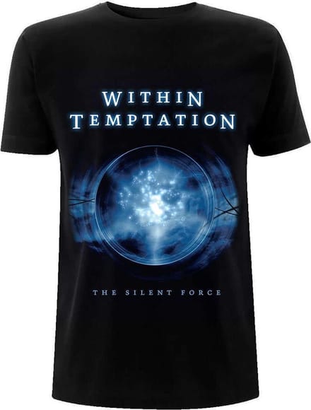 Within Temptation - Silent Force Tracks Heren T-shirt - S - Zwart