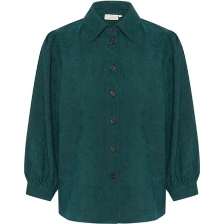 Damesblouse met lange mouwen KAFFE KAVera Corduroy