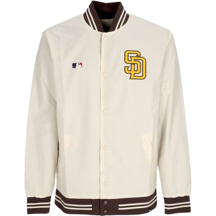 Collegejack voor heren Mlb Regent Jacket Sadpad Natural