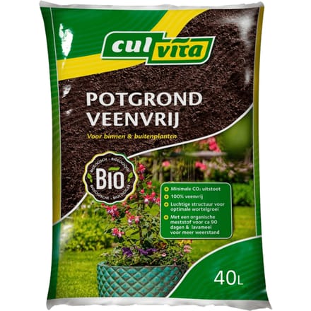 Culvita Potgrond Veenvrij 40L zak