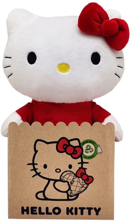 Sanrio Plush Figure Hello Kitty with Red Dress 24 cm