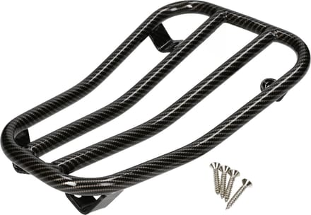 Bagagedrager treeplank voor Vespa Primavera, Sprint hoogglans carbon